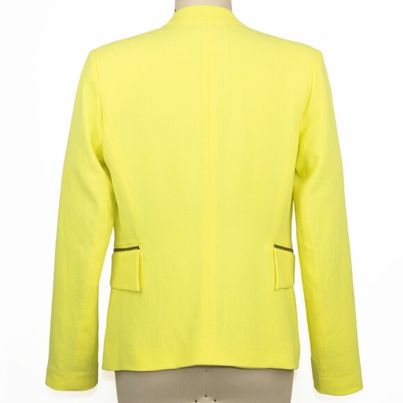 Robert Rodriguez Neon Yellow Harper Blazer Women Size 4 NWOT - Picture 3 of 12